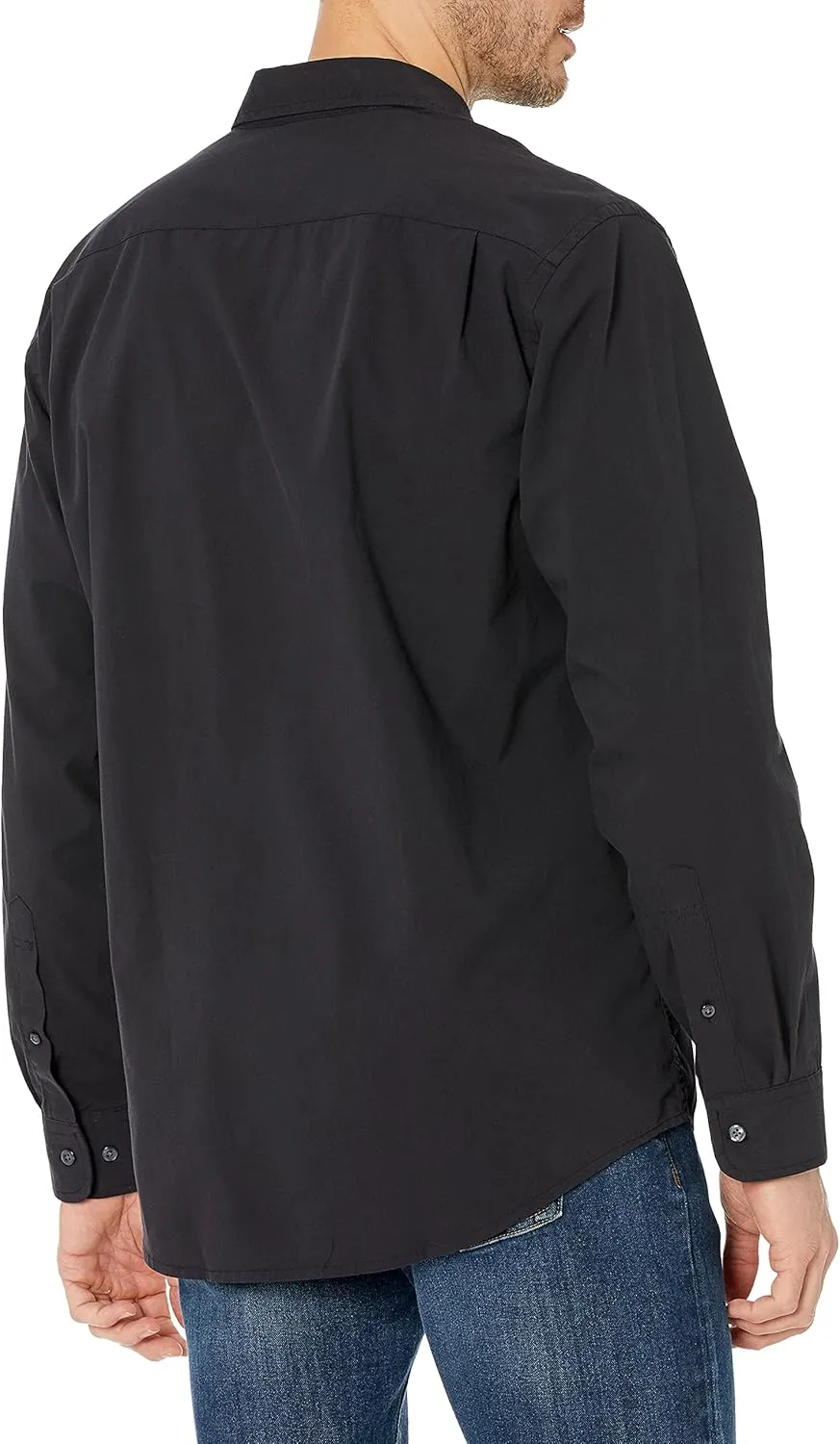Amazon Essentials Men's Regular-Fit Long-Sleeve Casual Poplin Shirt