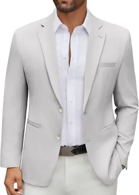 COOFANDY Men's Casual Blazer Regular Fit Lightweight Two Button Sport Coat Suit Jacket