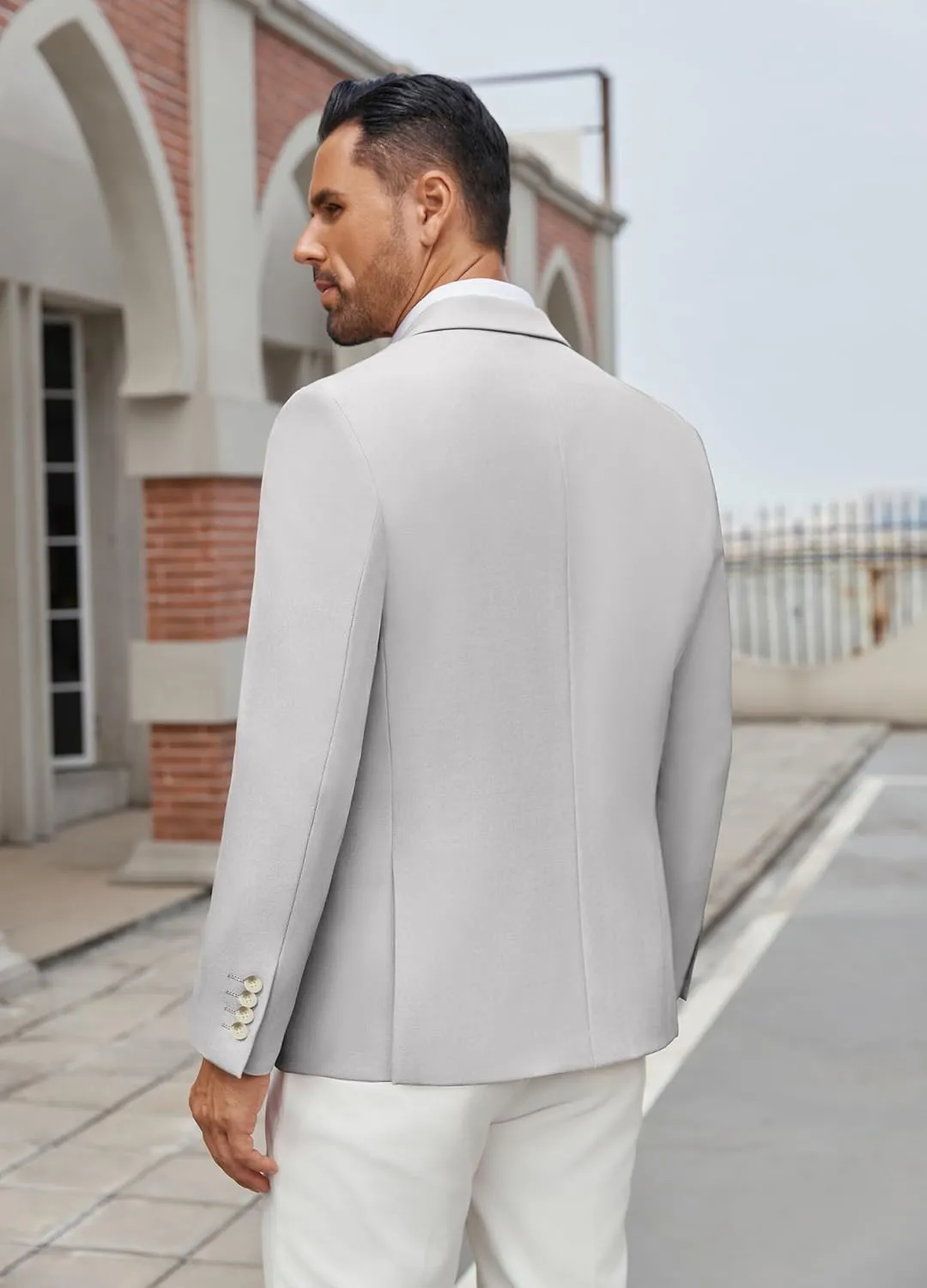 COOFANDY Men's Casual Blazer Regular Fit Lightweight Two Button Sport Coat Suit Jacket