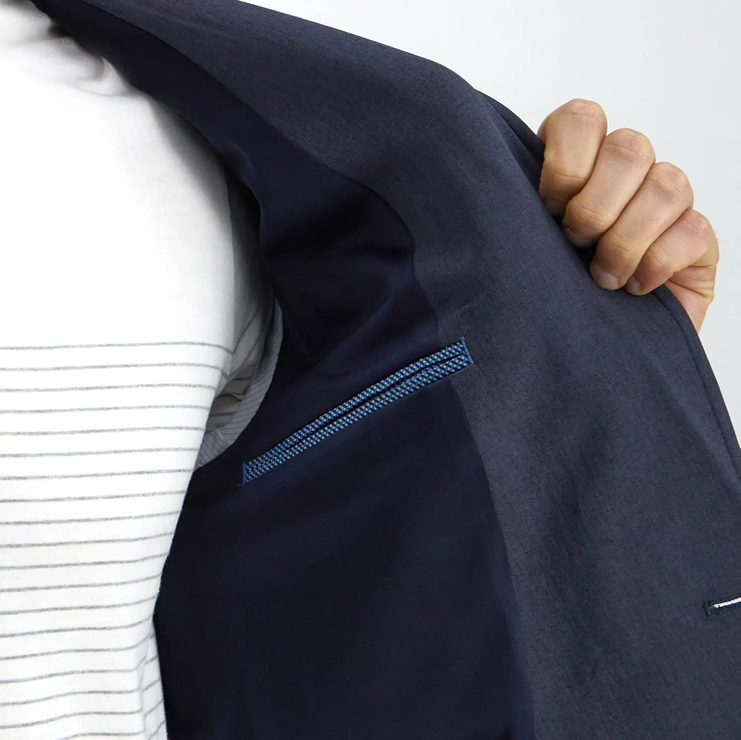 Haggar Men's Smart Wash Highland Blazer