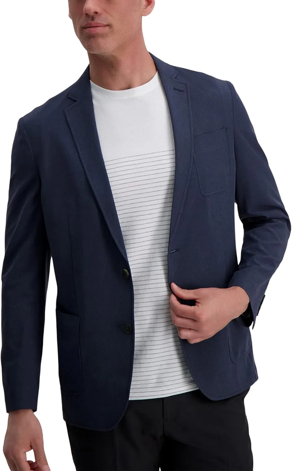 Haggar Men's Smart Wash Highland Blazer