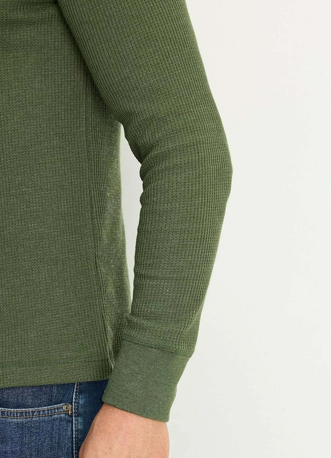Jockey Men's Baselayer Long Sleeve Waffle Henley