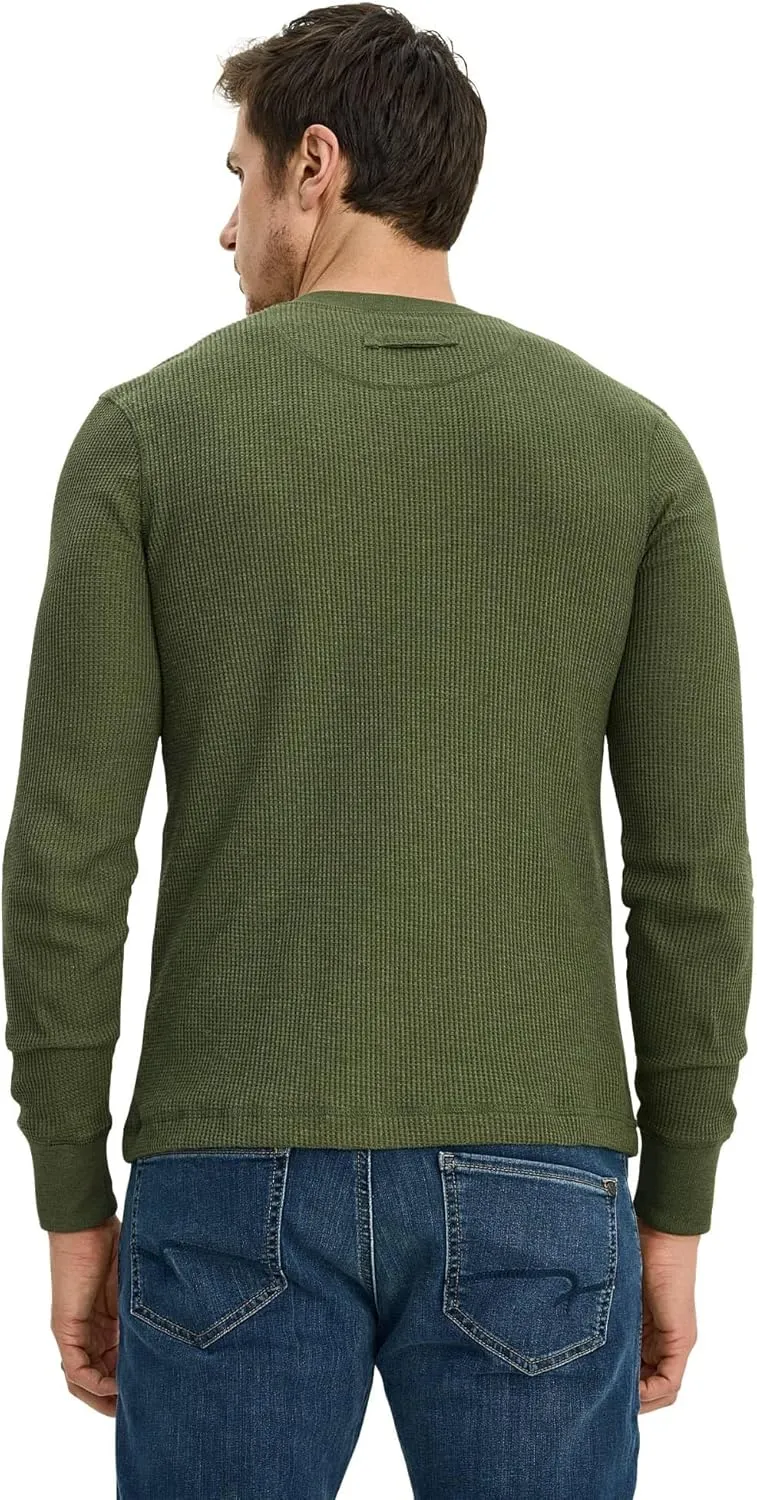 Jockey Men's Baselayer Long Sleeve Waffle Henley