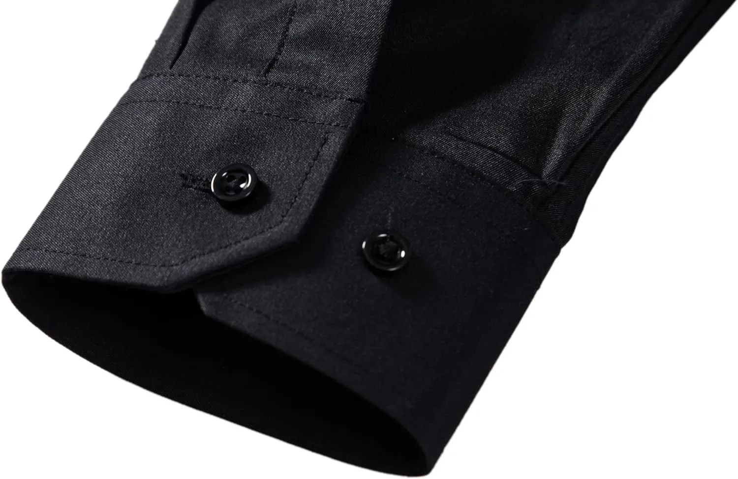 LOCALMODE Mens Stretch Slim Fit Dress Shirts Lightweight Soft Long Sleeve Casual Button Down Shirts
