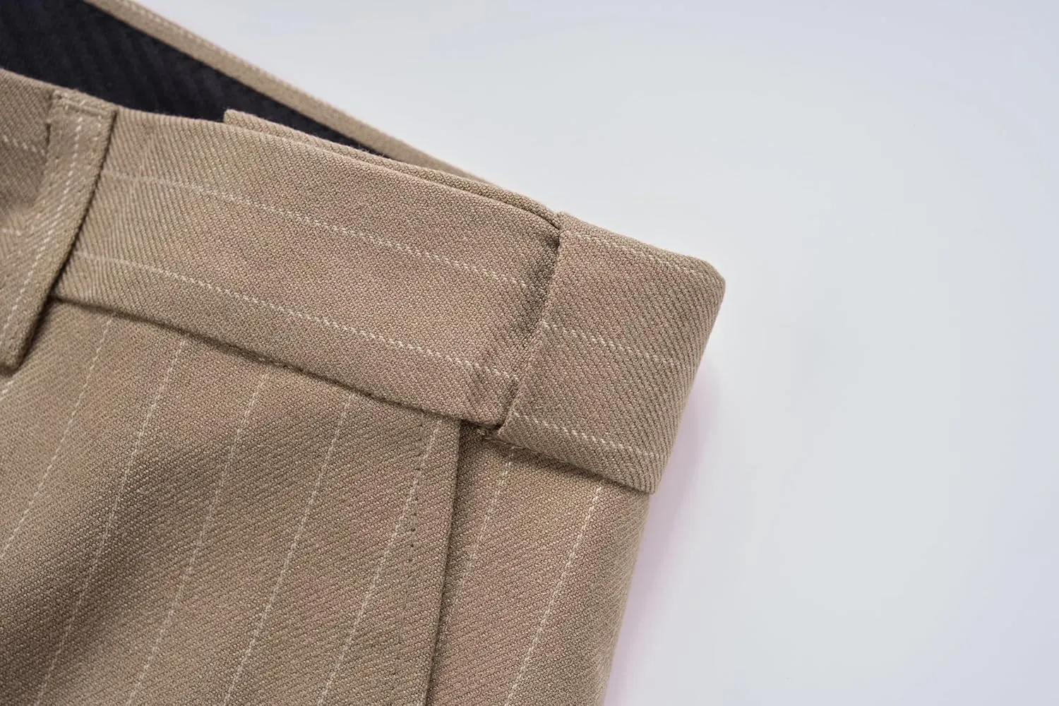 MOGU Mens Double Breasted Pinstripe Suit 2 Piece Slim Fit Tuxedo Formal Jacket and Pants for Business Wedding Prom