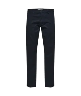 Slim Fit Flex Chinos - Navy