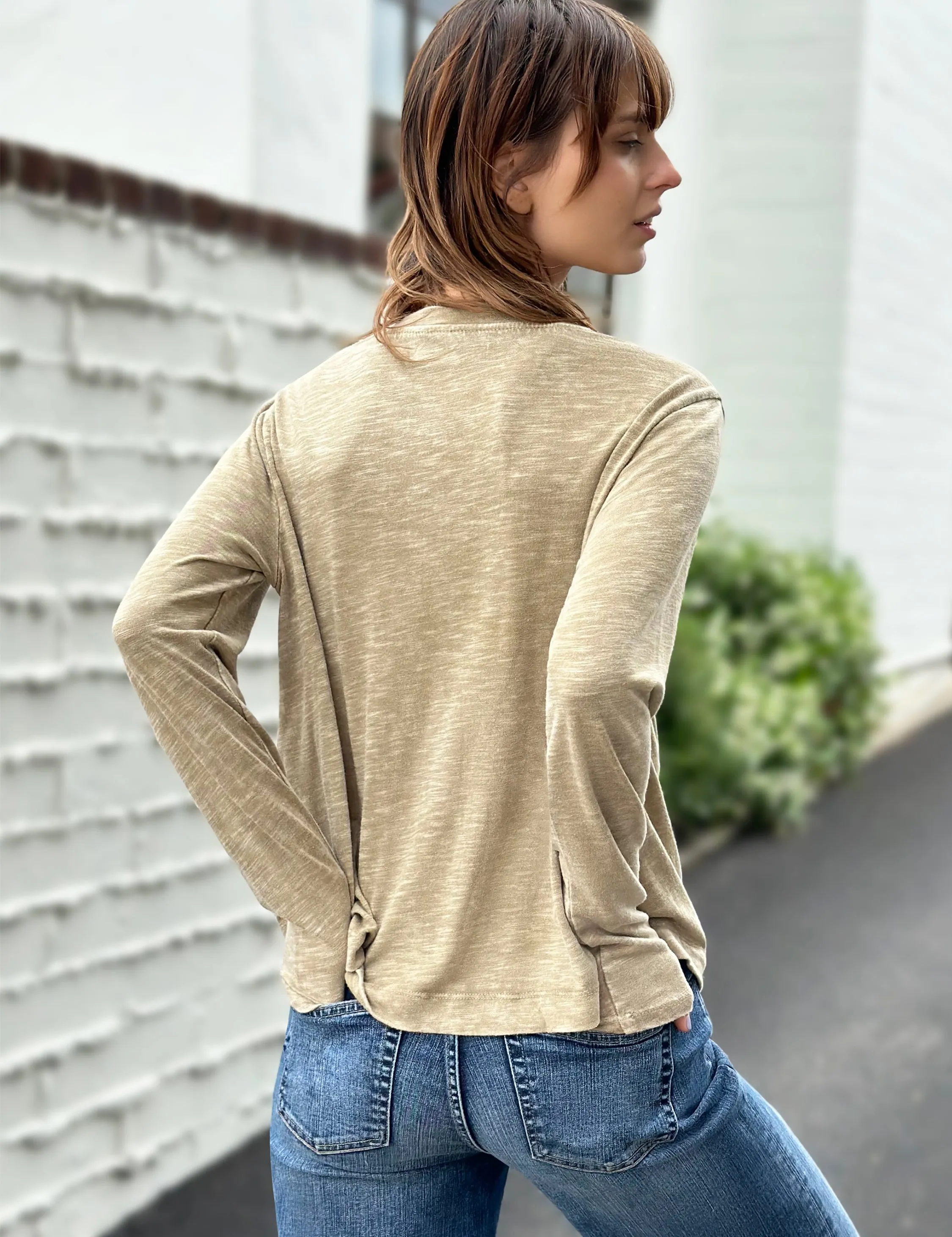Swing Henley Tee