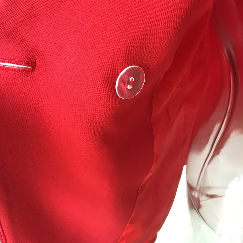 You Look So Red Blazer